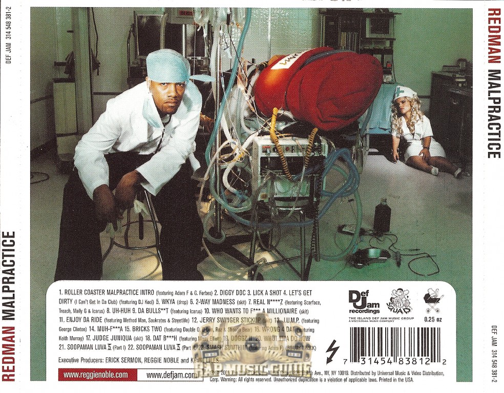 Redman - Malpractice: CD | Rap Music Guide